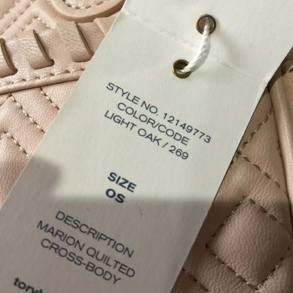 Tory Burch Light Oak Quilted Crossbody - Picture 8 of 8